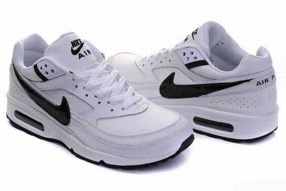 New Men'S Nike Air Max Black/White